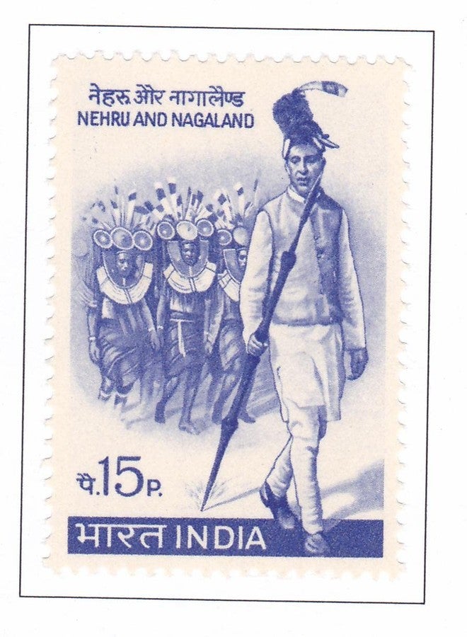Phila454 1967 Indian State Nagaland Nehru MNH